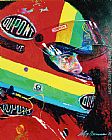 Leroy Neiman Canvas Paintings - Jeff Gordon